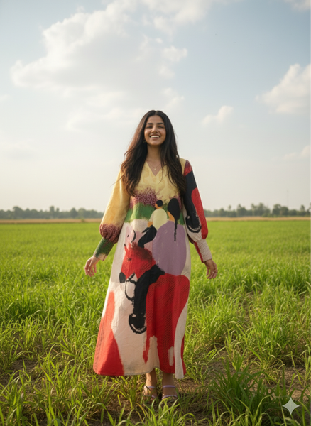 Wild ride ( full sleeves maxi  )