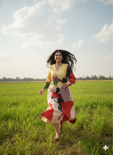 Wild ride ( full sleeves maxi  )