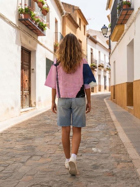 Victoria crop shirt