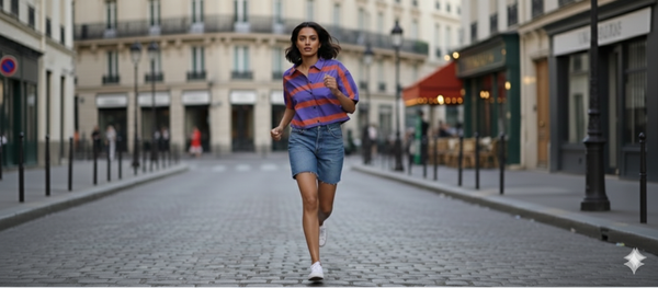 Style the stripe ( crop shirt )