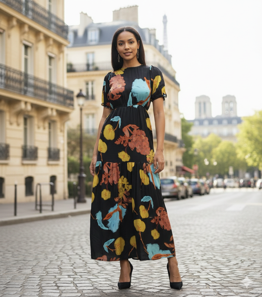 Floral five ( long maxi )