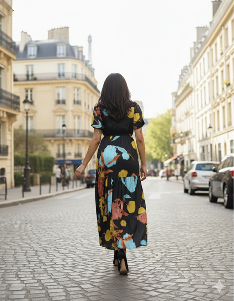 Floral five ( long maxi )