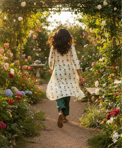 Sunflower kurta