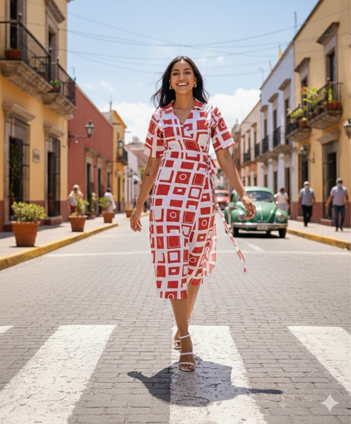Poland wrap maxi