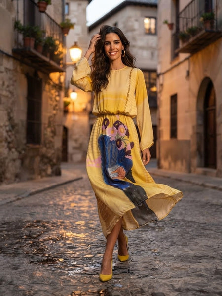 Miss bloom ( long dress )