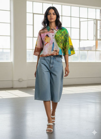 Darlings crop shirt
