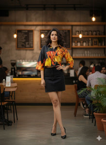 Alice crop shirt
