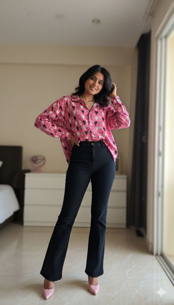 Little heart ( oversized shirt )