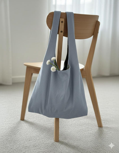 Bluish-Gray denim bag
