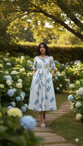 Moon night ( midi with belt )