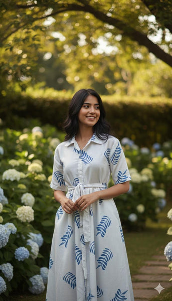 Moon night ( midi with belt )