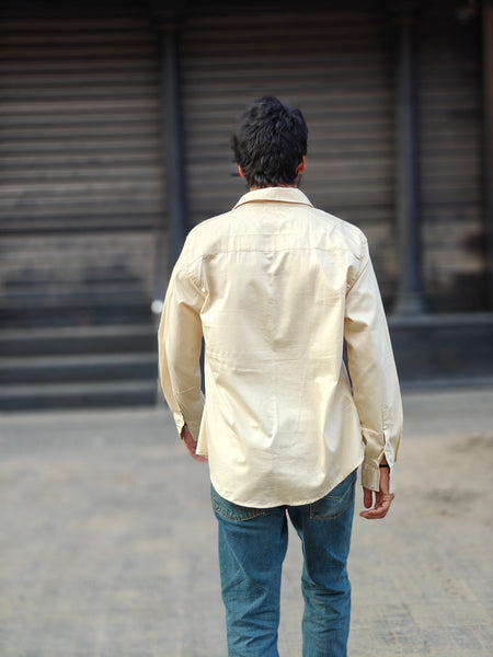 Yellow solid ( Men’s shirt )