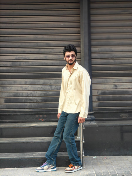 Yellow solid ( Men’s shirt )