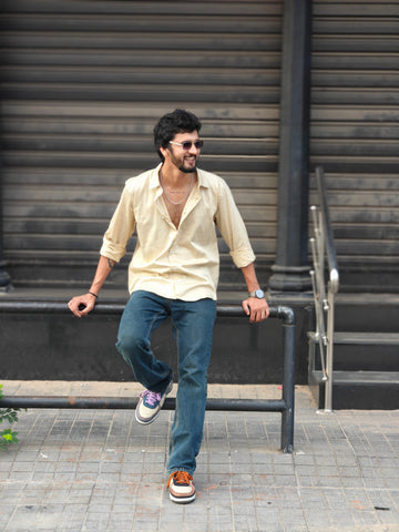 Yellow solid ( Men’s shirt )