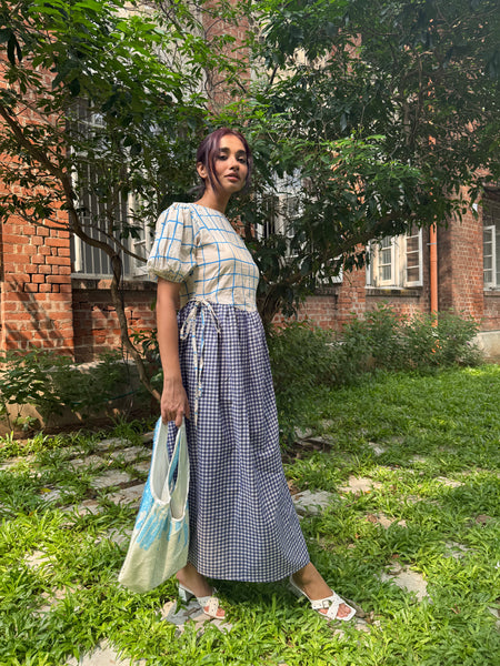 Checks+ghingham ( maxi )