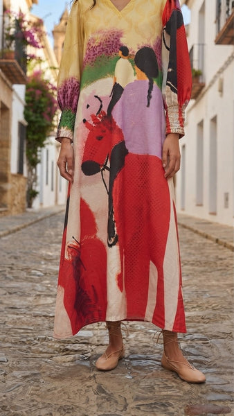 Wild ride ( full sleeves maxi  )