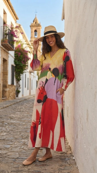 Wild ride ( full sleeves maxi  )
