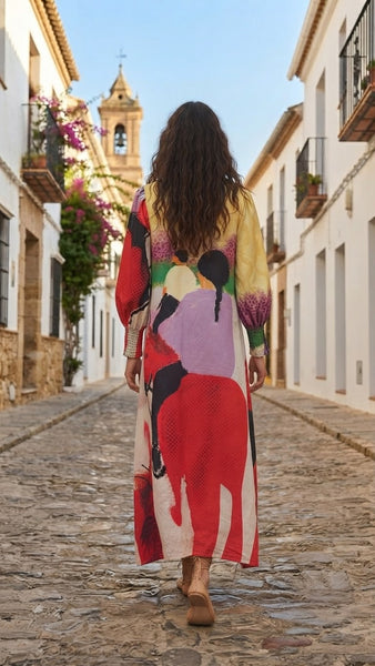 Wild ride ( full sleeves maxi  )