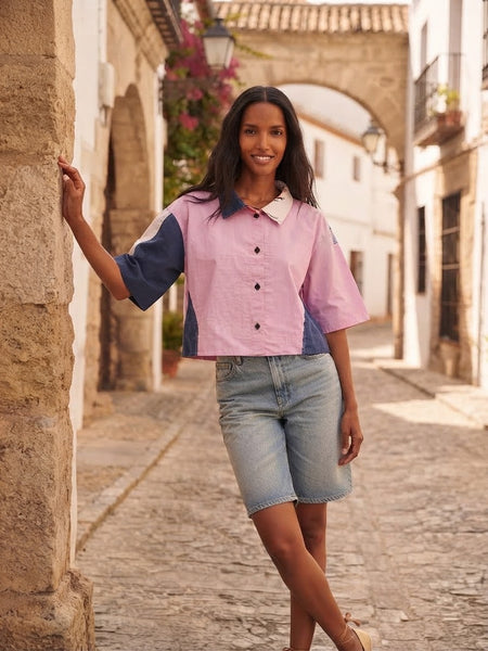 Victoriaa crop shirt 2