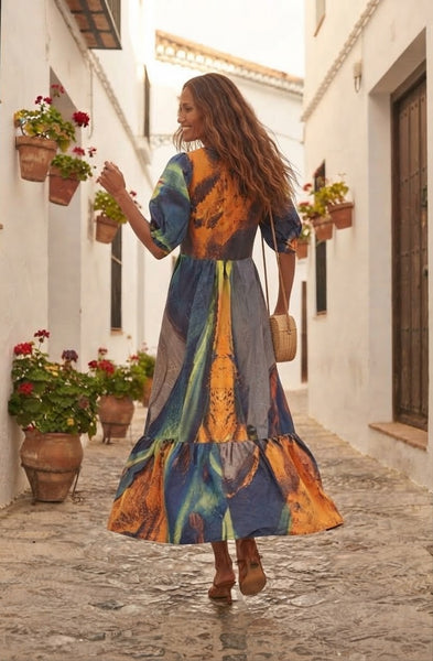 Ocean ( long dress )
