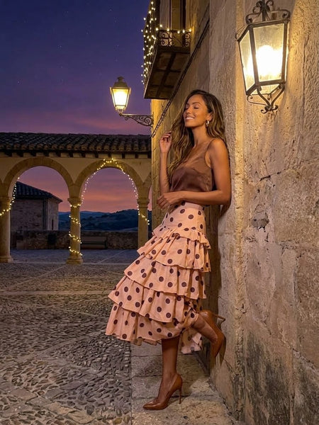 Coffee date ( frill skirt )