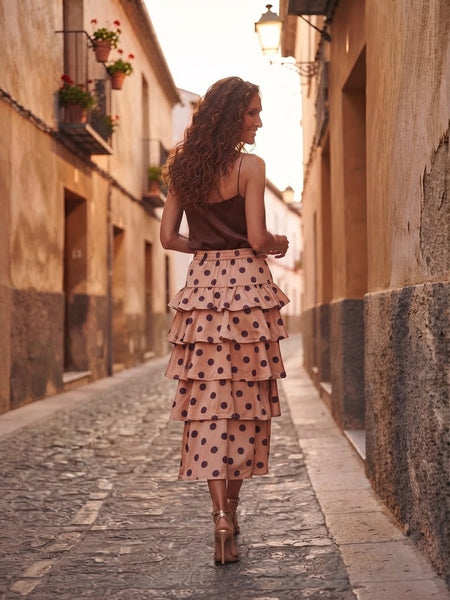 Coffee date ( frill skirt )