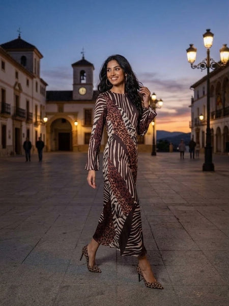 Animal  ( long dress )