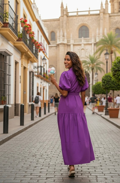 Purple ( long dress )