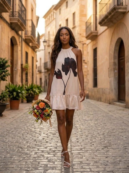 Night flower ( halterneck dress )