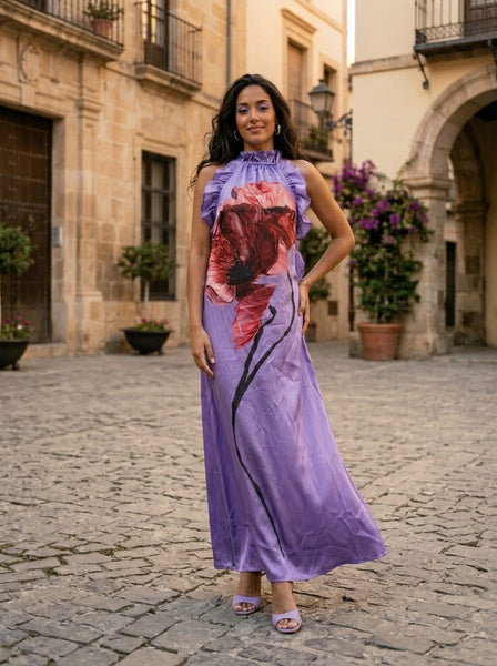 Purple haze (backless dress)