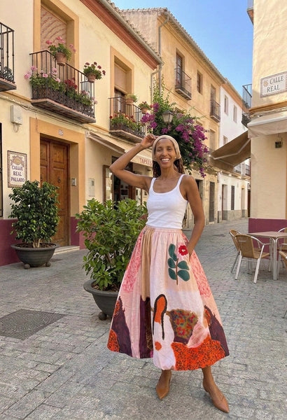 Me & my portrait (  balloon skirt )