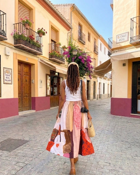 Me & my portrait (  balloon skirt )