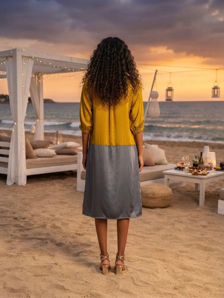 Sunset ( oversized long shirt dress )