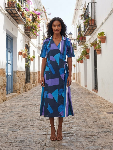 Striped Matt  ( wrap maxi )