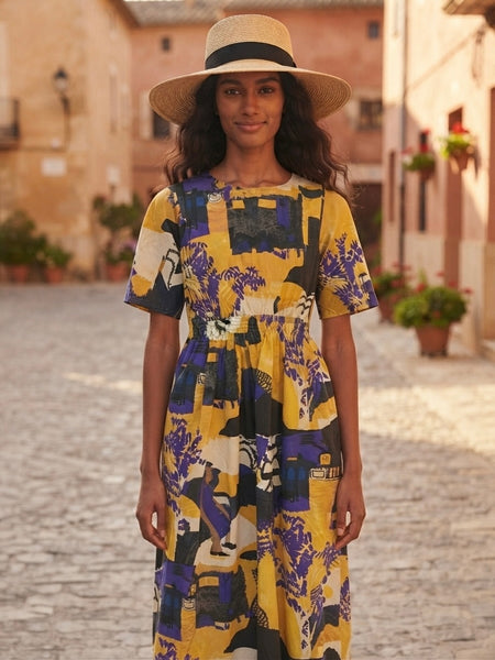 Purple lady ( back tie maxi )
