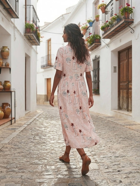 My world  ( midi dress  )