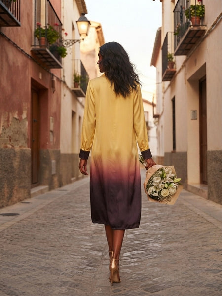 Coco-brown ( long shirt dress )