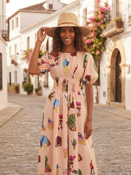 Home - calling ( long dress )