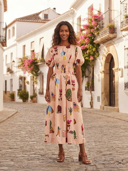 Home - calling ( long dress )
