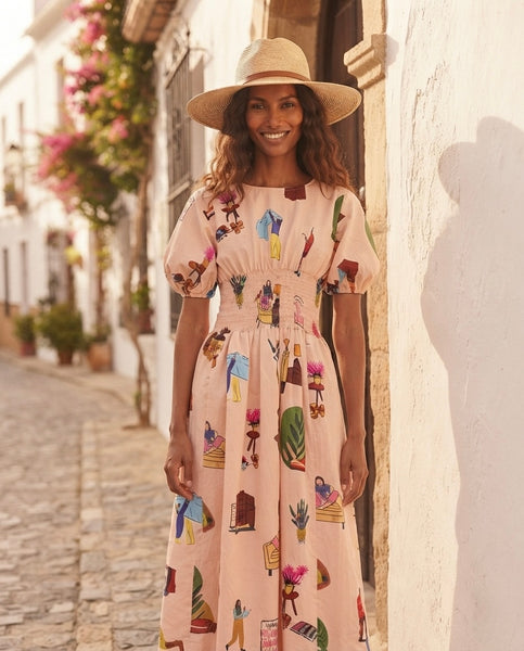 Home - calling ( long dress )