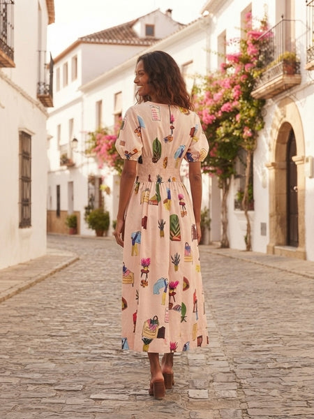 Home - calling ( long dress )