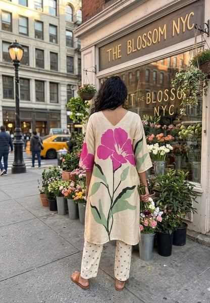 Tulip ( kurta pants set - 2 pc )