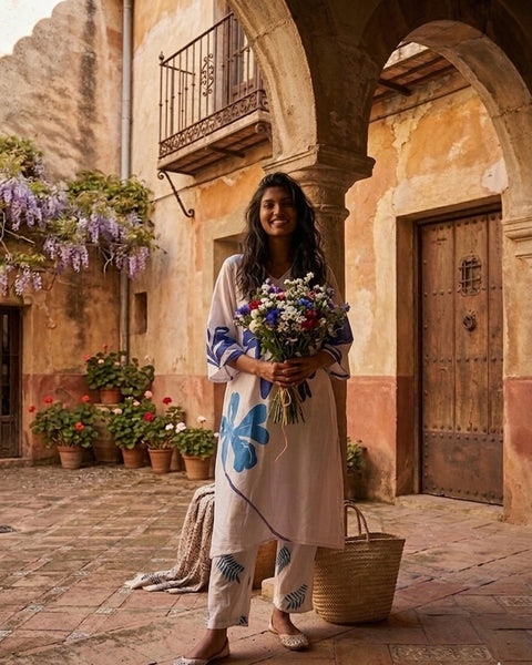 Juliet ( kurta pants set - 2 pc )