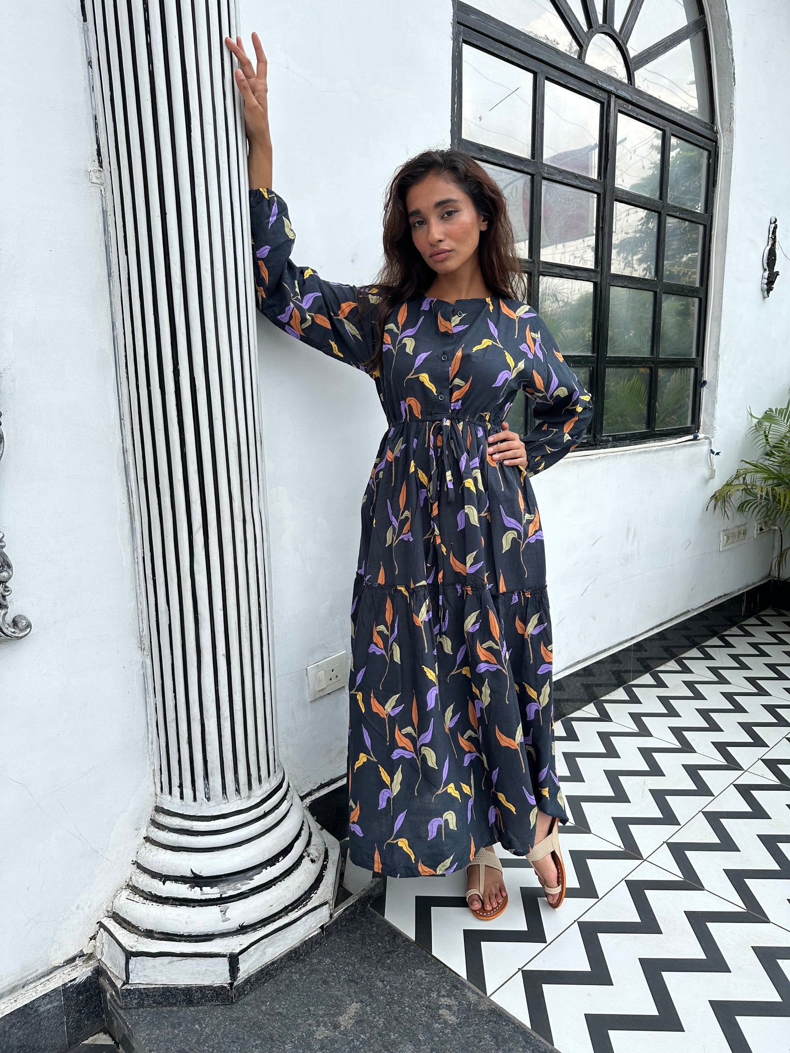 Vivid floral ( maxi )