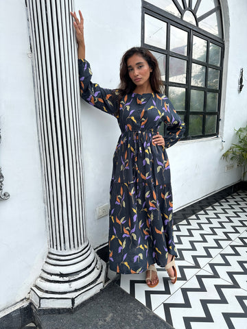 Vivid floral ( maxi )