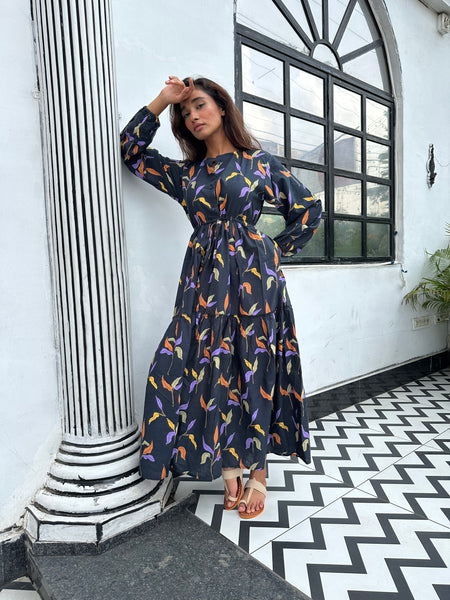 Vivid floral ( maxi )