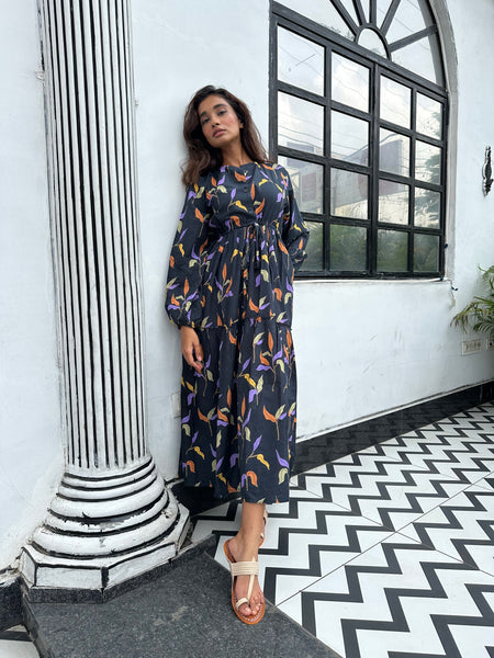 Vivid floral ( maxi )