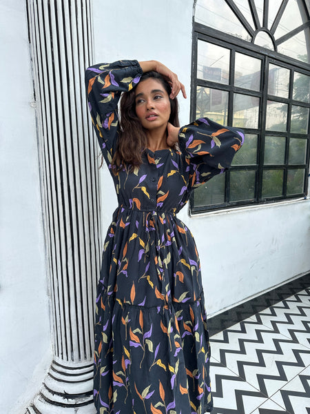 Vivid floral ( maxi )