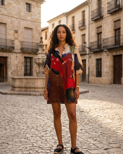 Vespa  ( shirt dress )