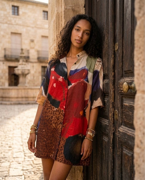 Vespa  ( shirt dress )